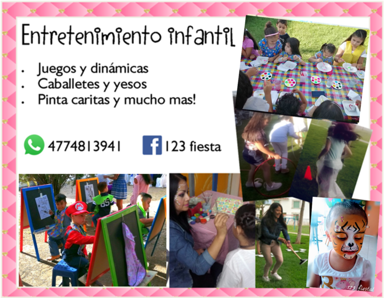 Entretenimiento infantil para eventos en León Guanajuato Caballetes, pinta yesos, pinta caritas, juegos y concursos, fiestas infantiles, eventos , León Guanajuato