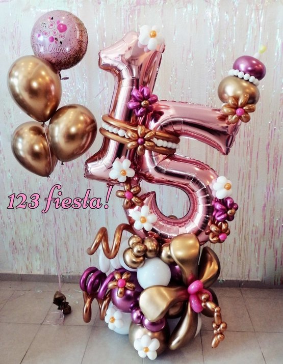 Bouquets y globos con helio
