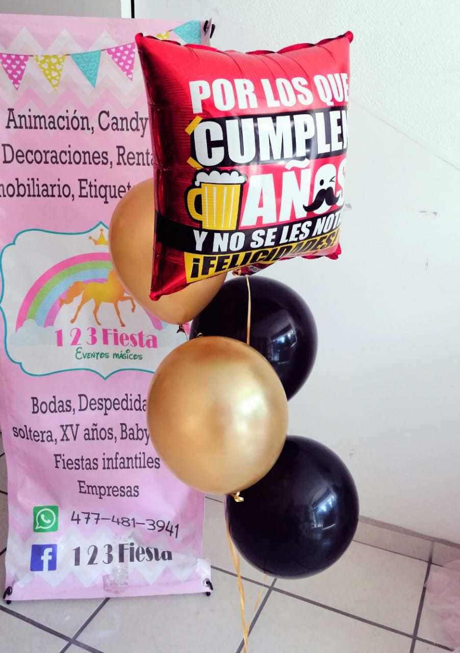 Bouquet de globos con helio Bouquet de globos con helio