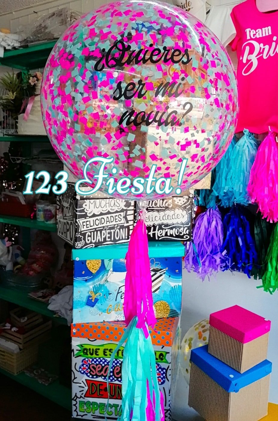 Globo jumbo 24" confeti Globo jumbo 24