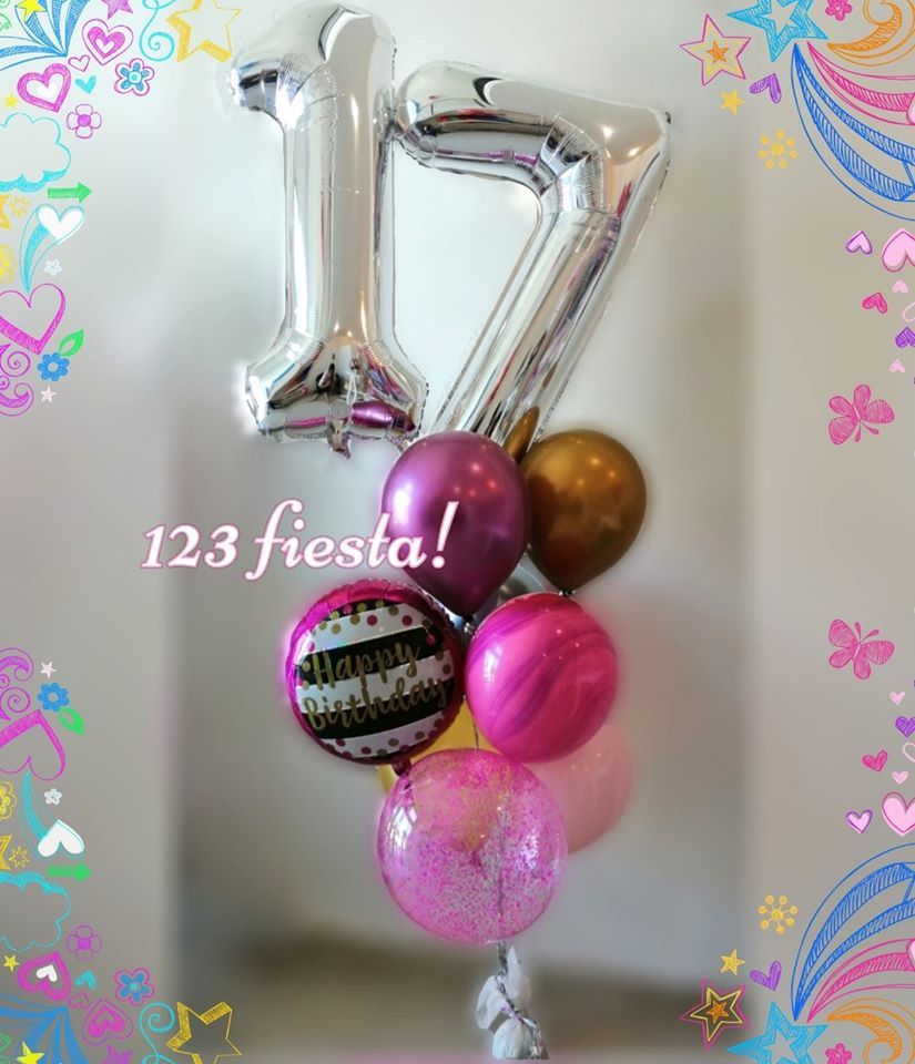 Bouquet de globos con helio Bouquet de globos con helio